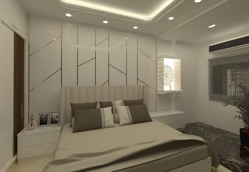 Children's bedroom with playful joinery